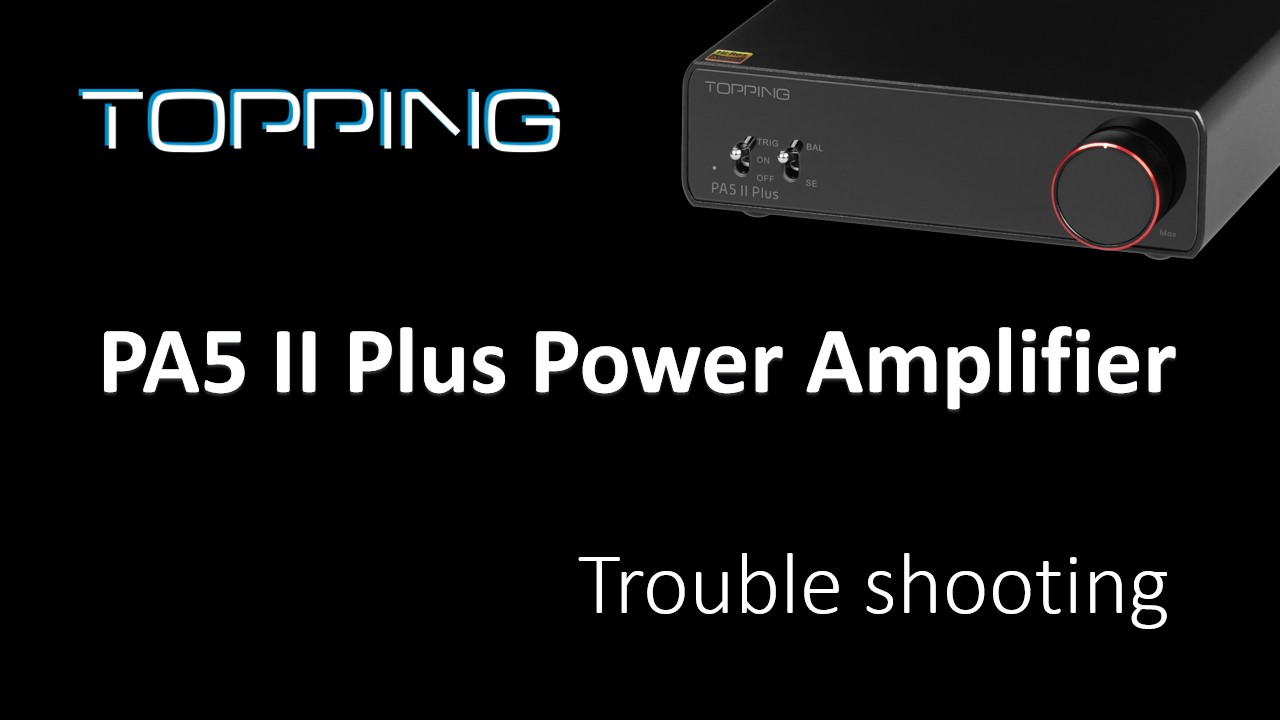 Amazon.com: Topping PA5 II Plus Power Amplifier 140W x 2 Class D
