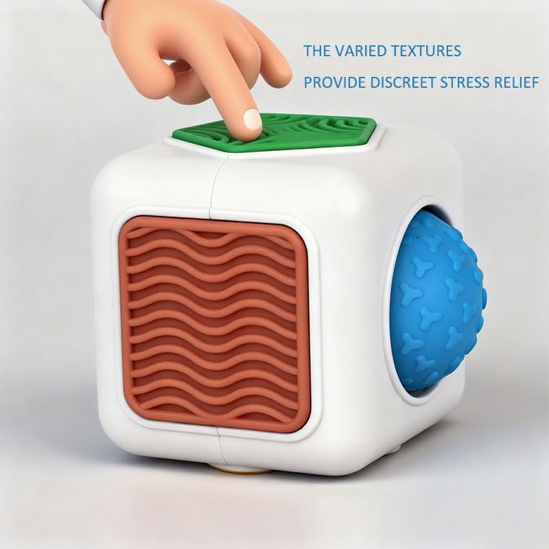 Sensory Fidget Toys，Anxiety Relief Items，Pain Stim Fidget，Fidget Rings，Sensory Board，ADHD Fidget Toys Worry Stone for Autism Kids and Adults，Special Education Classroom Must Haves，Stress Relief Toy