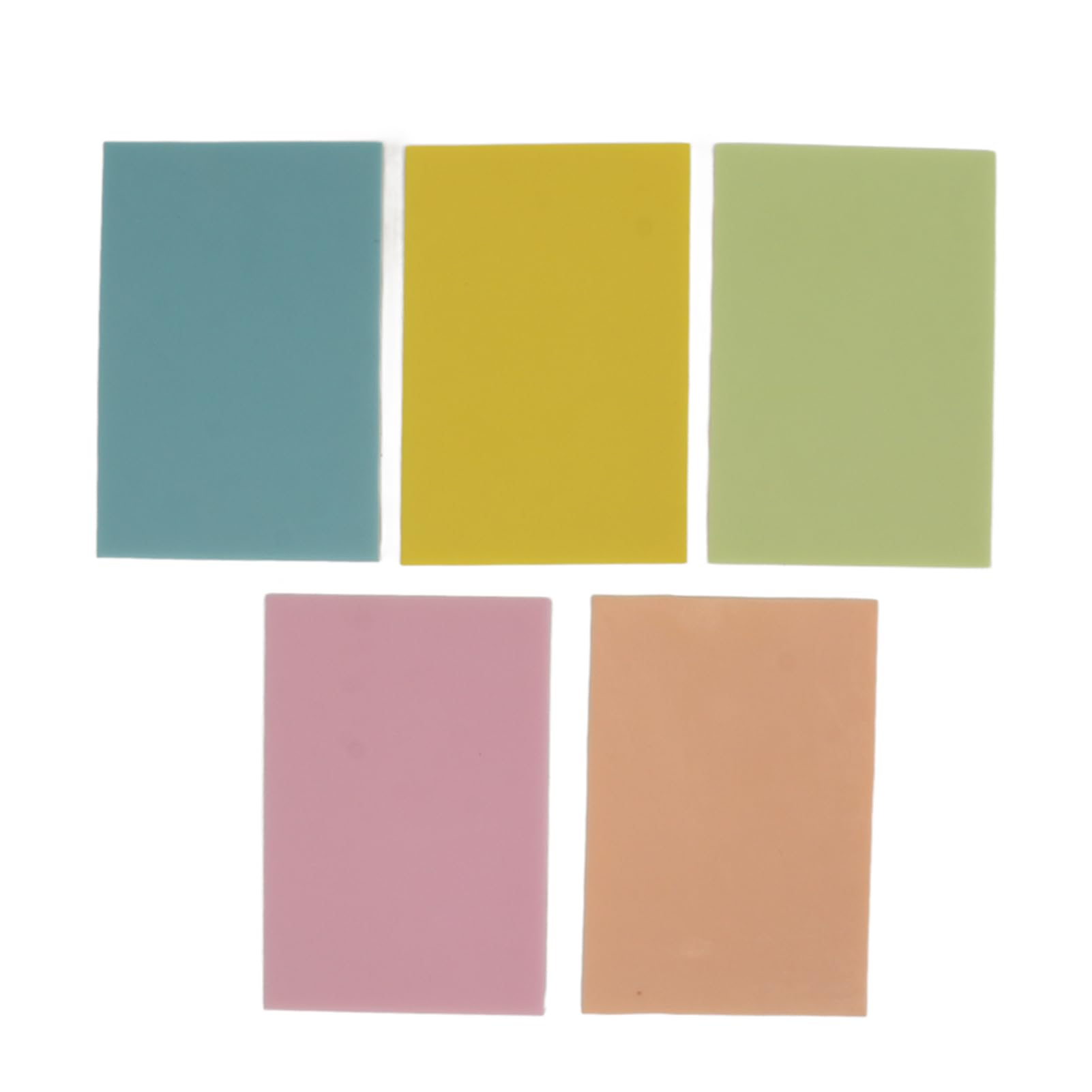 Rubber Stamp Carving Blocks Easy Cut Oil 5 Colors Rubber Stamps School Home Activities 4x6in