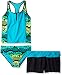 ZeroXposur Girls Plus Size' Mahalo Zipline 2pc Tankini W/Short