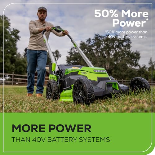 Greenworks 60V Mower - Battery Charger