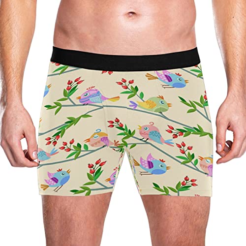 Ropa interior para hombre bóxer elástico calzoncillos cómodos Vnurnrn flores pack de 2 2