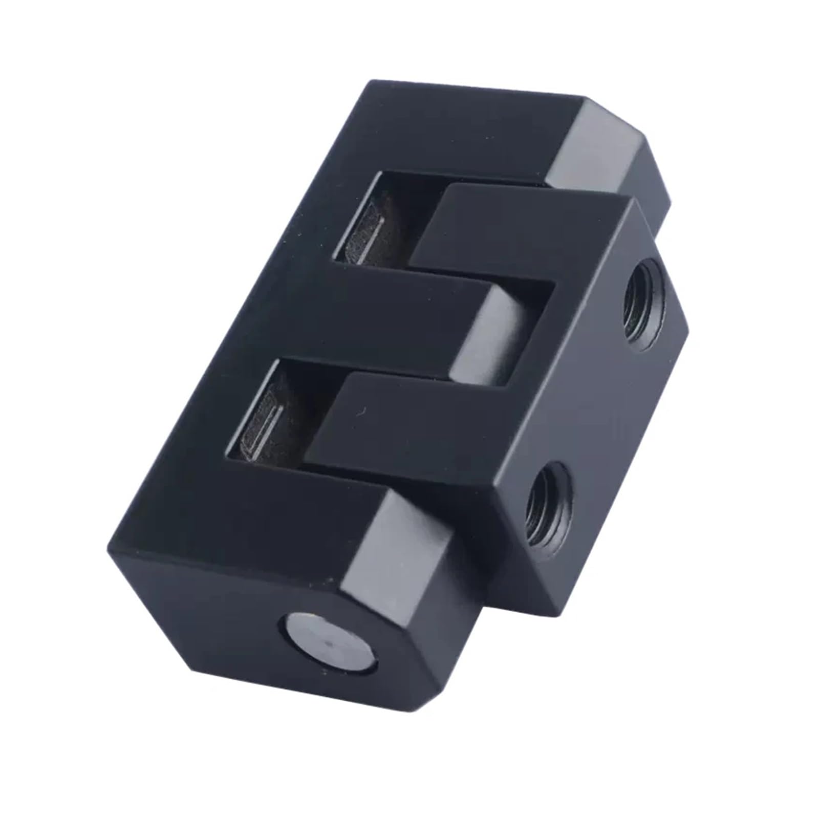 Ymuguegh A Black Electric Industry Cabinet Removable Door Hinge Fitting Hardware(A Black)