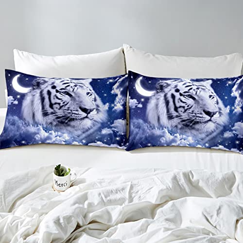 Ropa de cama de tigre galáctico para dormitorios modernos 5