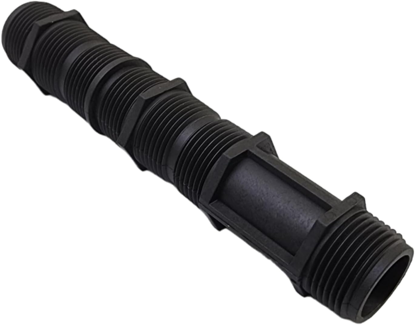 USA Made - Premium 3/4 Inch MIPT x 6 Inch High Male Poly Cut-Off Sprinkler Height Extender Riser Nipple Adjustable Length Adapter (Fits Most Brands Orbit, Rain Bird, Hunter, Irritrol & More) (20)
