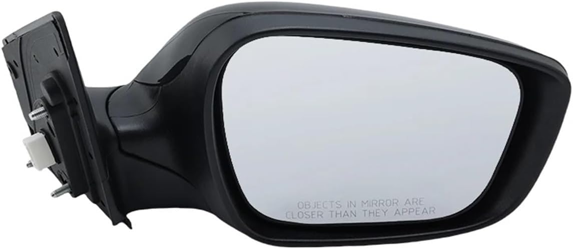 5 Wires Door Side Mirror Assembly Compatible For Elantra 2011-2013 Black Heated Without Turn Rearview Mirror Car Accessories(1 pair)