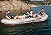 Intex Mariner 4 Inflatable Raft River/Lake Dinghy Boat Set & Motor Mount Kit