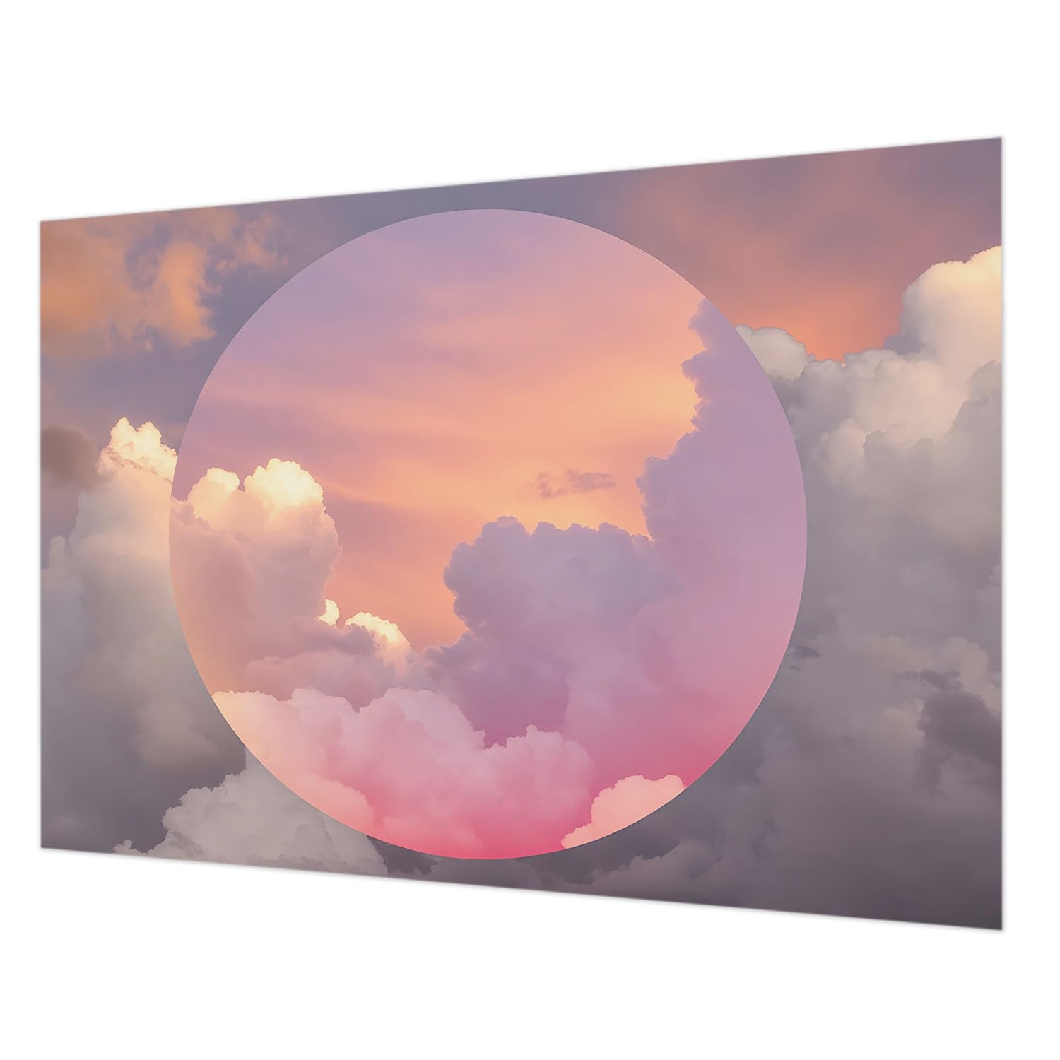 Papier peint intissé nuages éthérés 208x146 cm pour salon et chambre