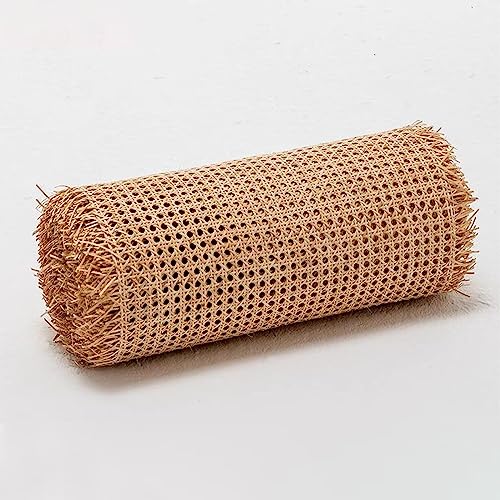 Malla de ratán natural de 90 cm x 2 m para paneles de gabinetes y tejido de mimbre calado