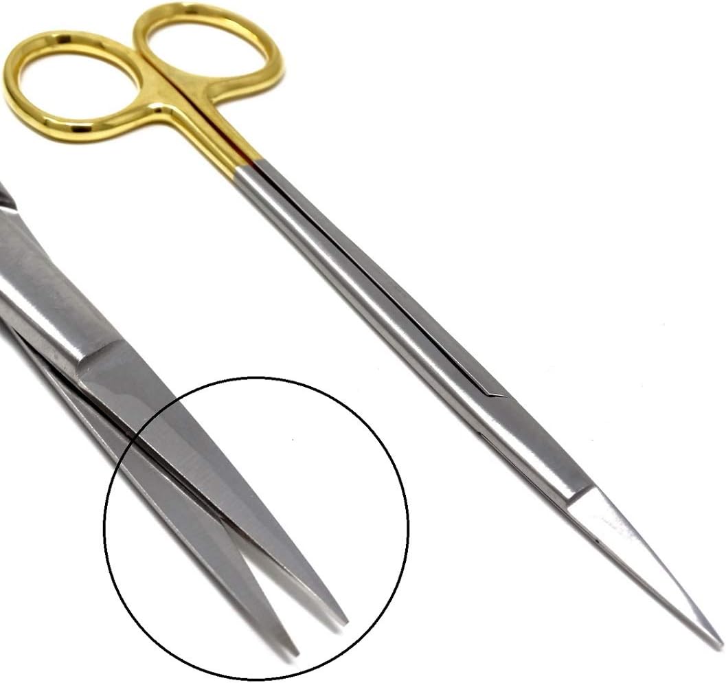 TC Dissecting Iris Sharp Fine Point Scissors, 6.25