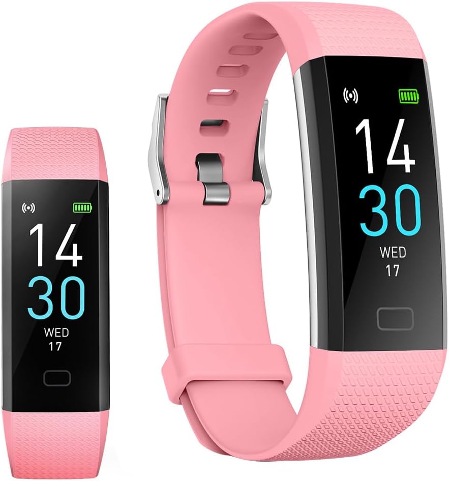 Jawploy S5 Fitness Tracker (Pink - Medium Screen