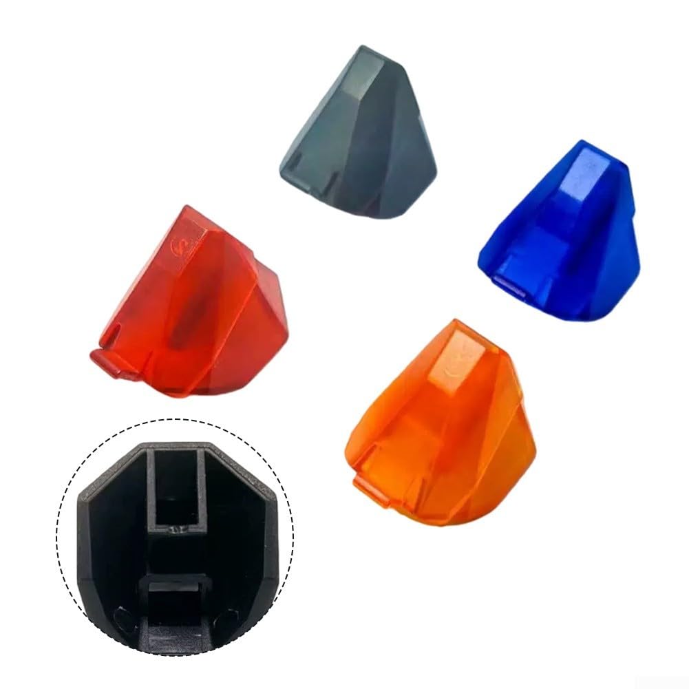 Pennino di ricambio per Ortofon 2M rosso blu nero arancione cartucce usate per set giradischi entry-level e livello (arancione)