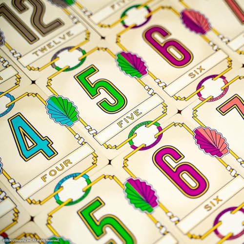 Image of The Op Games Flip Seven Card Game, Party Theme, 3+ Players, Ages 8+, 20 Minute Gameplay
