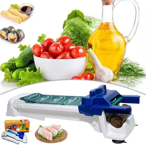 liucocotos Grape Leaves Roller, Grape Leaves Roller Machine, 2024 New Vegetable Meat Roller Sushi Maker, Stuffed Grape Cabbage Leaf Rolling Machine (1 Pcs)