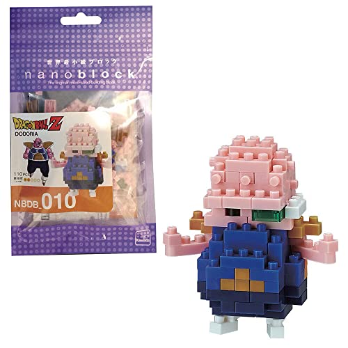 Nanoblock Dragon Ball Z - Kit Di Costruzione Dodoria, Serie Collezione Personaggi, 110 Pezzi, Livello 2, Età 8+