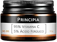 Vitamina C Pura 95% + 5% Ácido Ferúlico VC-95 Pó Ultrafino