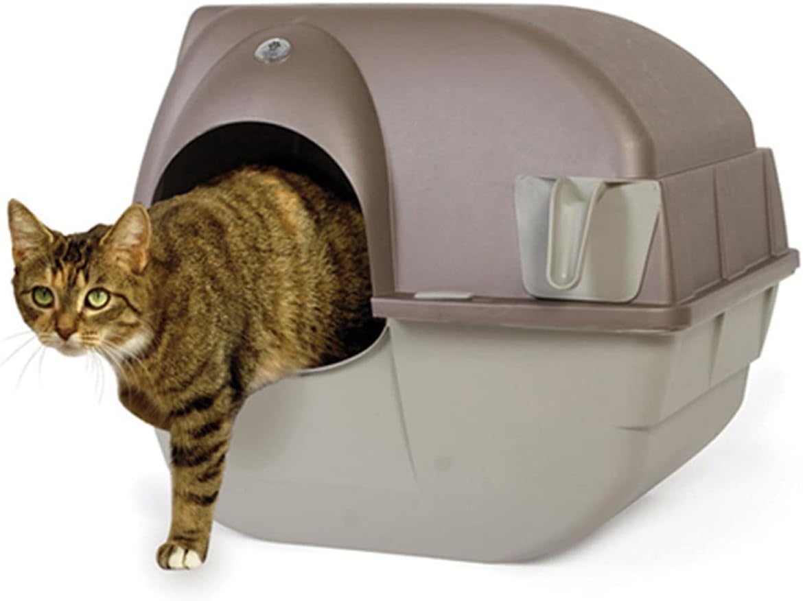 Omega Paw Roll'n Clean Litter Box Pet Supplies