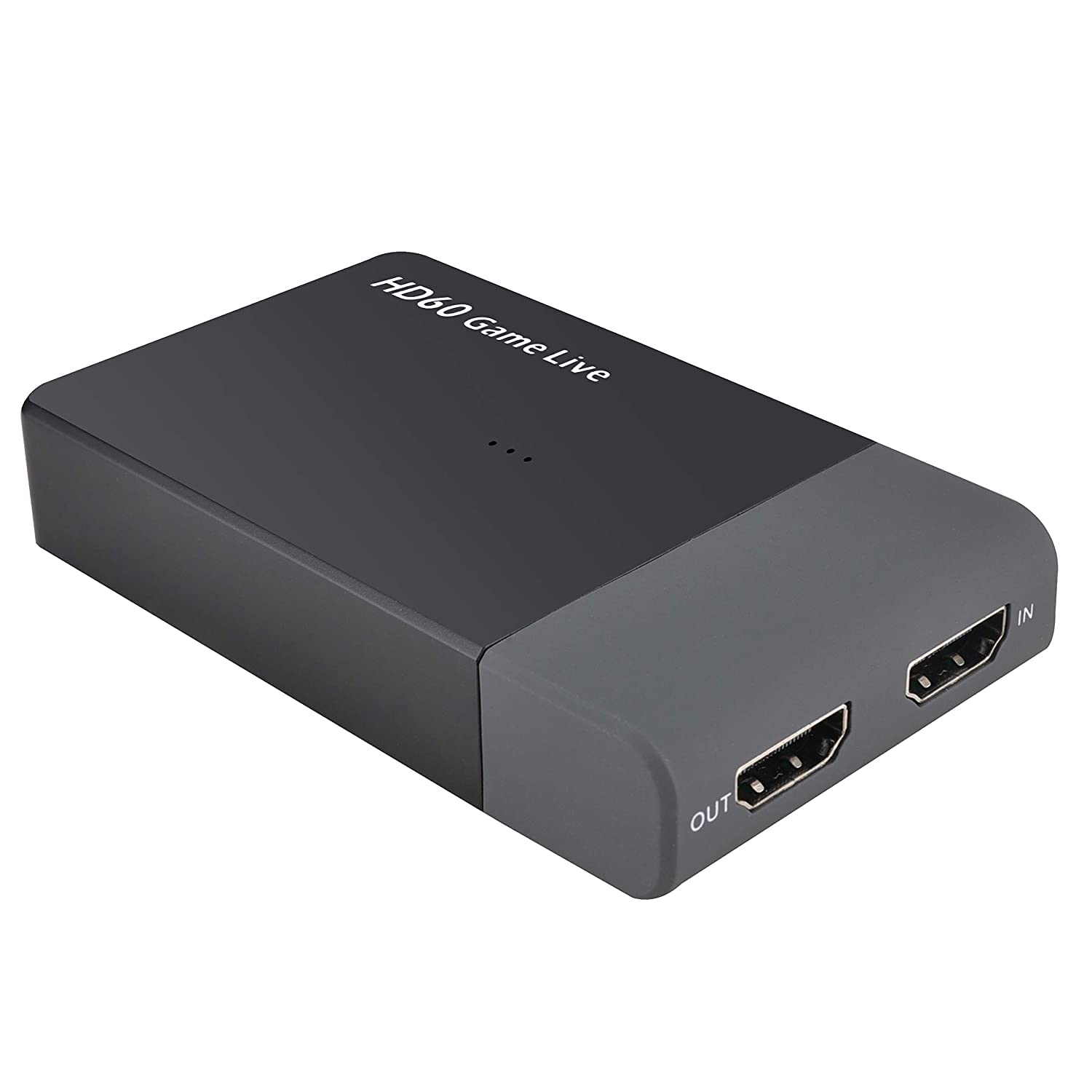 UVC HDMI to USB3.0 Video Capture Card Game Capture Card Broadcast Live Stream and Record Grabber Converter Support 4K Input Record and Streaming up to 1080p 60fps,with Micro Phone Input-image-3