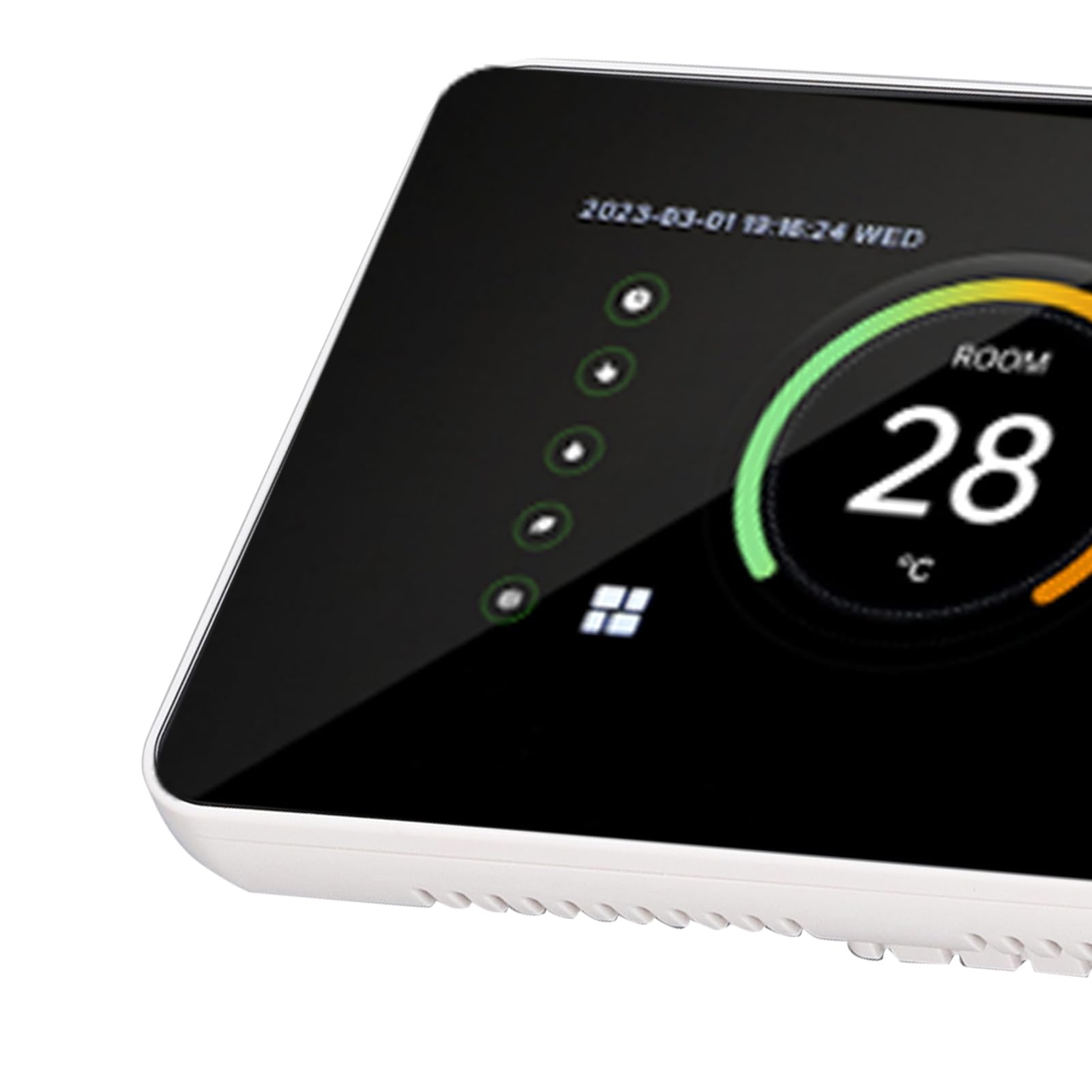 Termostato Inteligente WiFi, Termostato Doméstico Inteligente, Calefacción Eléctrica de Agua por Suelo, Termostato Digital de Control de Teléfono Celular con Pantalla de 4,3 (16A)