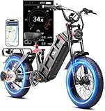 2025 Upgraded Juliet 2 Electric Bicycle For Adults🌎 🔋[150-200Miles Long Range Electric Bike]2025 eAhora Juliet II electric bike has been upgraded with a 52V 60AH ( BMS ＆ IP65)removable battery, which is 4 times the standard 20Ah battery. A single cha...