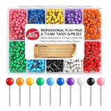 Yalis 600 Ten Color Map Tacks