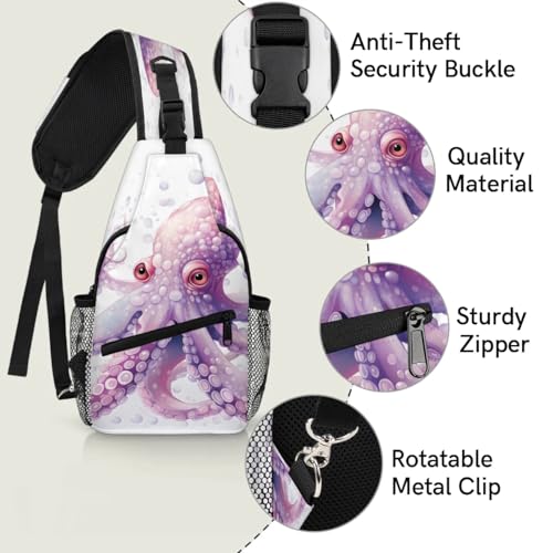 Bolso cruzado unisex para viajes y senderismo miniatura 3