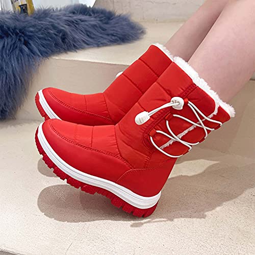 Meidiastra Kids Boys Girls Snow Boots Waterproof Anti Slip Winter Shoes Cold Weather Shoes4