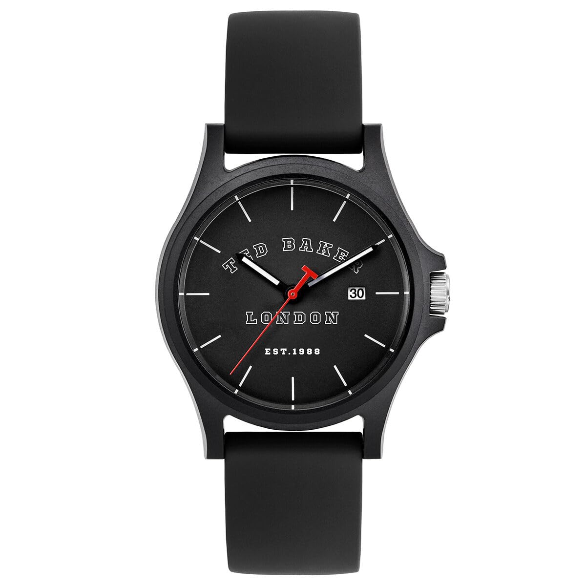 Ted Baker Analog Black Dial Men's Watch-BKPIRS3019I