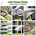 Pressure Washer, Power Washer with 4 Quick Connect Nozzles 1 Foam Cannon, High Pressure Cleaning Machine for Cars/Fences/Driveways/Patios/Farms/Home Cleaning