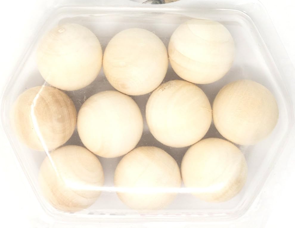 10 wooden Pétanque/Boules jacks