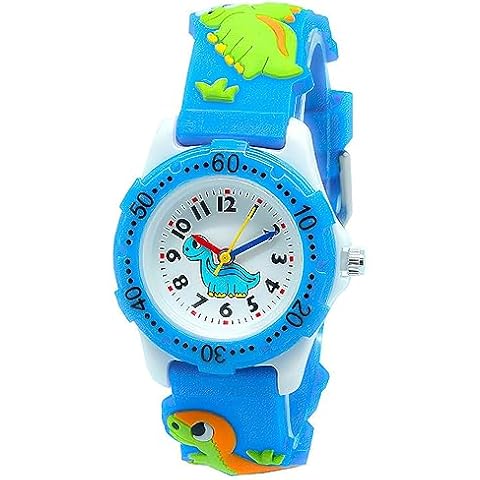 YANGUN 3D Dinosaur Cartoon Watch for Kids Cover