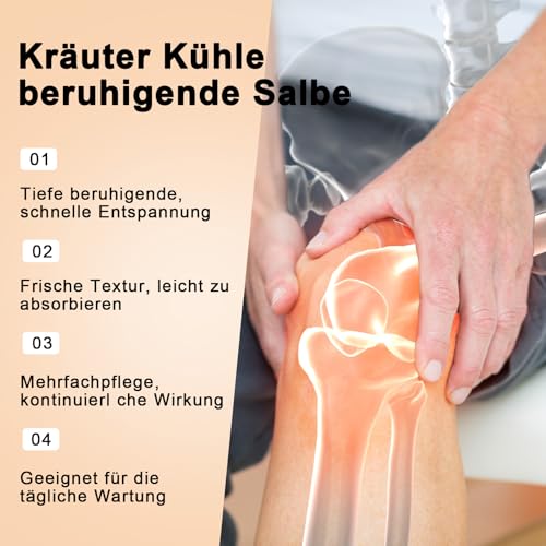 2 Stück Therawolf Neuro Balm, Joint & Muscle Soothing Cream, Body Cooling Soothing Ointment, Daily Joint Care Relief Cream (2)