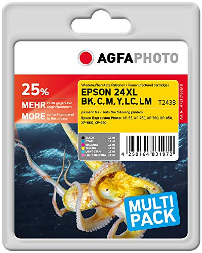 Agfaphoto APET243SETD Cartuccia d'Inchiostro