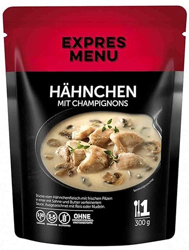 EXPRES MENU Hähnchen mit Champignons in Sahnesoße | Lecker und