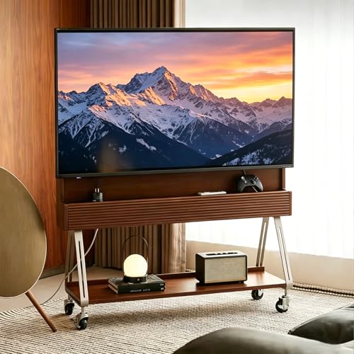 Soporte móvil para TV de 55-65 pulgadas con ruedas miniatura 1