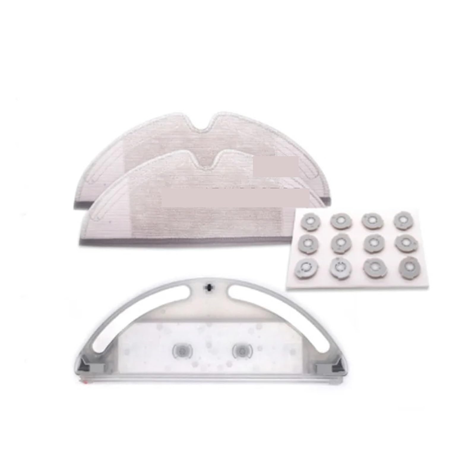Aywnocrey S50-4Pcs Water Tank Compatible For Mijia 1C 1T Compatible For Dreame F9 Compatible For Roborock S50 Robot Vacuum Cleaner Parts(S50-4Pcs)