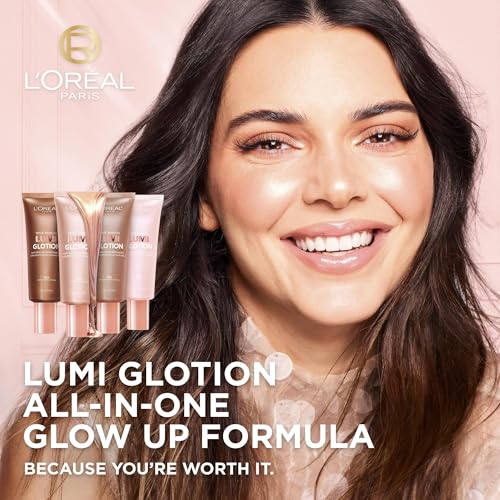 L’Oréal Paris True Match Lumi Glotion, Highlighter Makeup, Natural Glow Enhancer for Face & Body, Makeup, Instantly Hydrates and Illuminates Skin, Sheer Color Tint, Offers a Sunkissed Glow, 903 Medium, 40 mL - Image 4