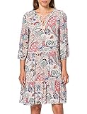 ohne Verschluss Comma Damen kurz Kleid, lachs, standard