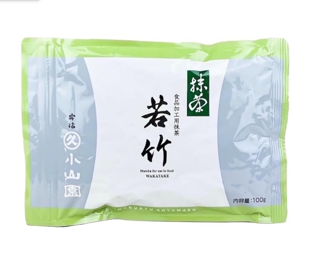 Wakatake Ceremonial Matcha – 100g Bag – Stone-Ground Japanese Green Tea Powder from Kyoto for Lattes, Tea & Daily Use