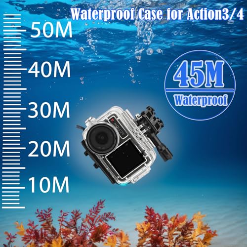 Accessoires DJI Osmo Action 4 coque de protection plongée et boîtier étanche