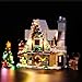 Produktbild TopBrixx LED Beleuchtungsset für Lego Elfen-Klubhaus 10275, LED Licht für Lego 10293 (Lego Modell Nicht Enthalten) (Basic Version)