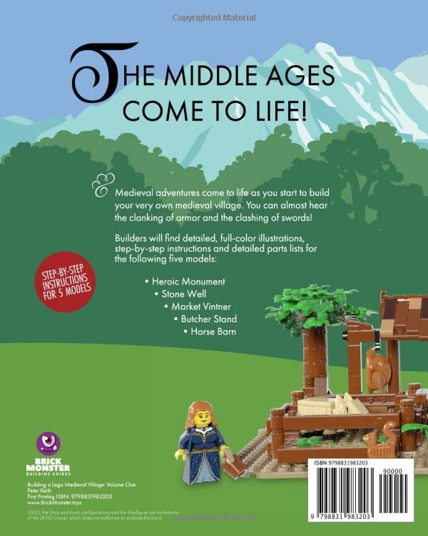 Vista 2 de Building a Lego Medieval Village Volume One