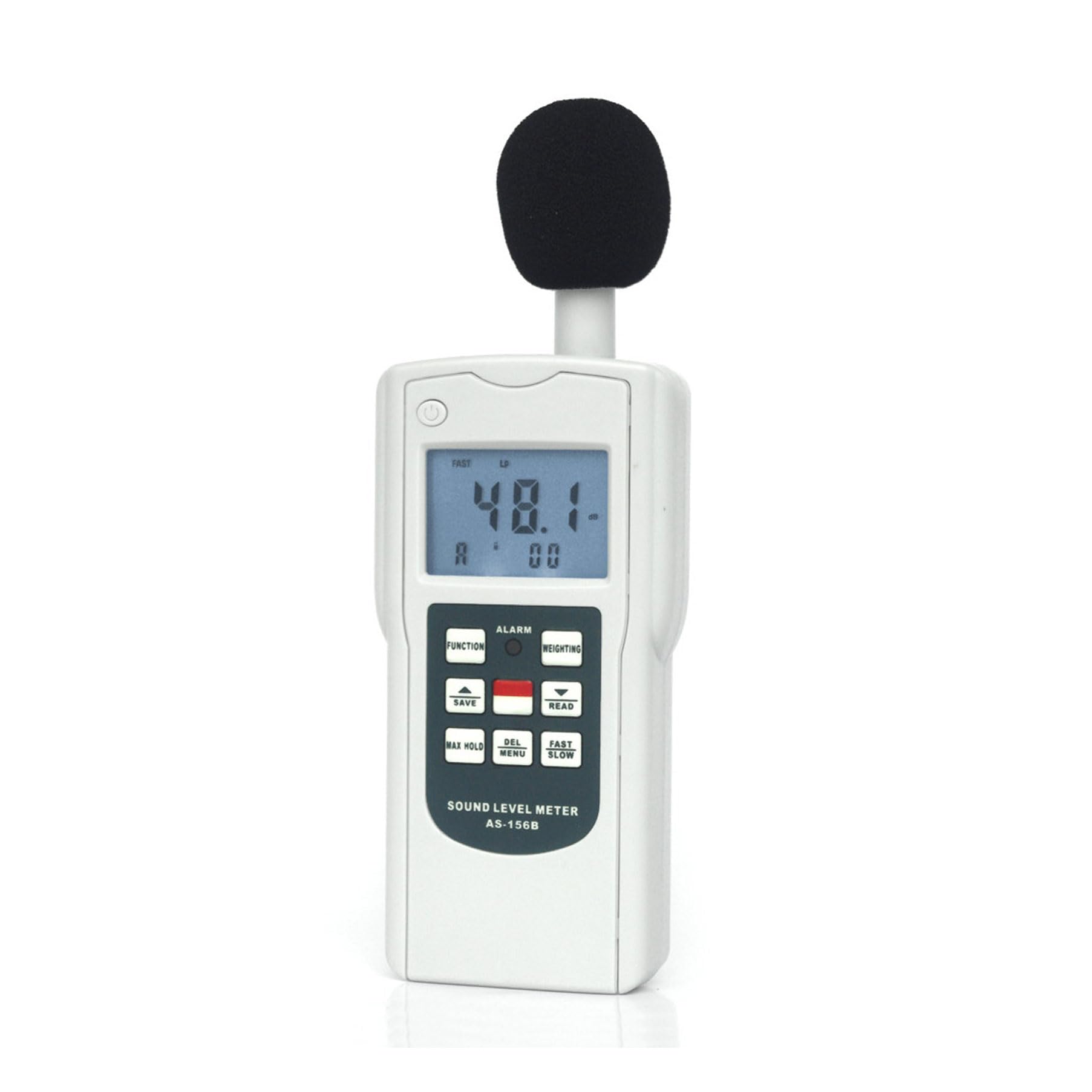 Fonometro Digitale AS-156B ad Alta precisione +/-1dB Test Professionale Rumore sonoro