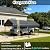 FILLOSLOV 10x20FT Metal Carport for Cars, Trucks & RVs. Vertical Roof with All-Weather Galvanized Steel Frame. Heavy Duty Carport with Reinforced Base & Portable Shelter Canopy