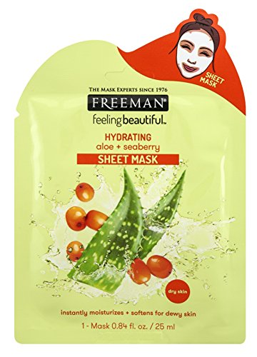 Freeman Facial Aloe+Seaberry Hydrating Sheet Mask (6 Pieces)