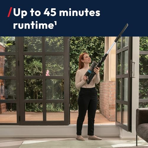 Hoover HF1 Plus Pet Flexi Cordless Stick Vacuum Cleaner with Flexi Tube, Pet Hair Tool, Turbo Suction Mode, Up to 45min Runtime, LED Lights, Multi-Floor Nozzle, Handheld Capability, 165w [HF1PZ10PX]