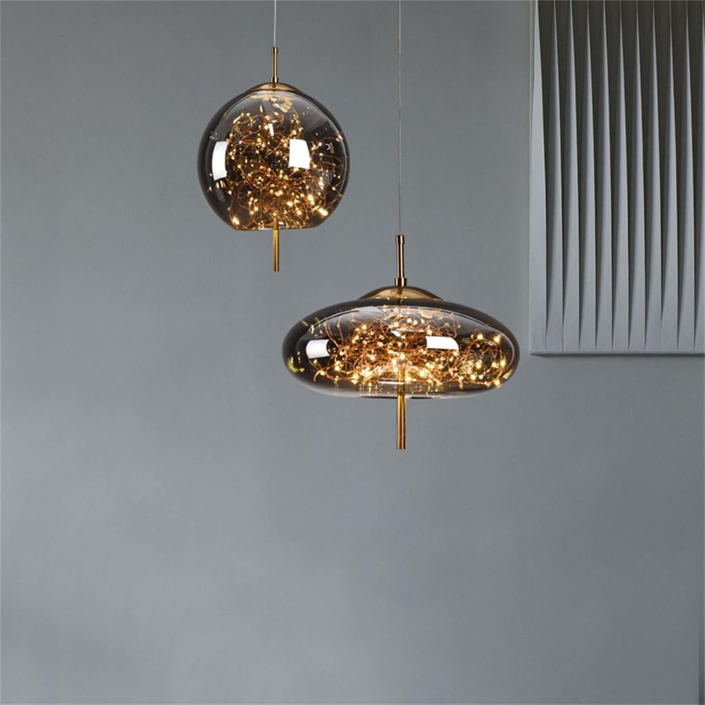 Bedroom Chandelier Creative Personality Glass Lamp Aisle Bar Bedside Chandelier