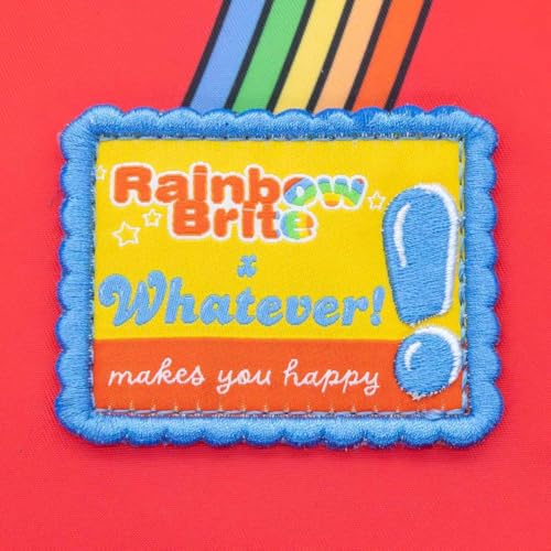 Bolso tote de nailon con diseño recortado de Rainbow Brite miniatura 7