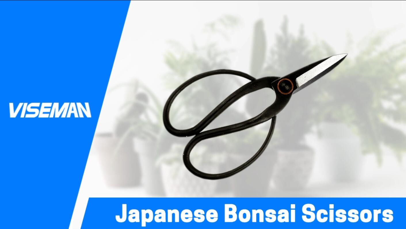Tijeras de poda para bonsái VISEMAN de acero carbono miniatura 7