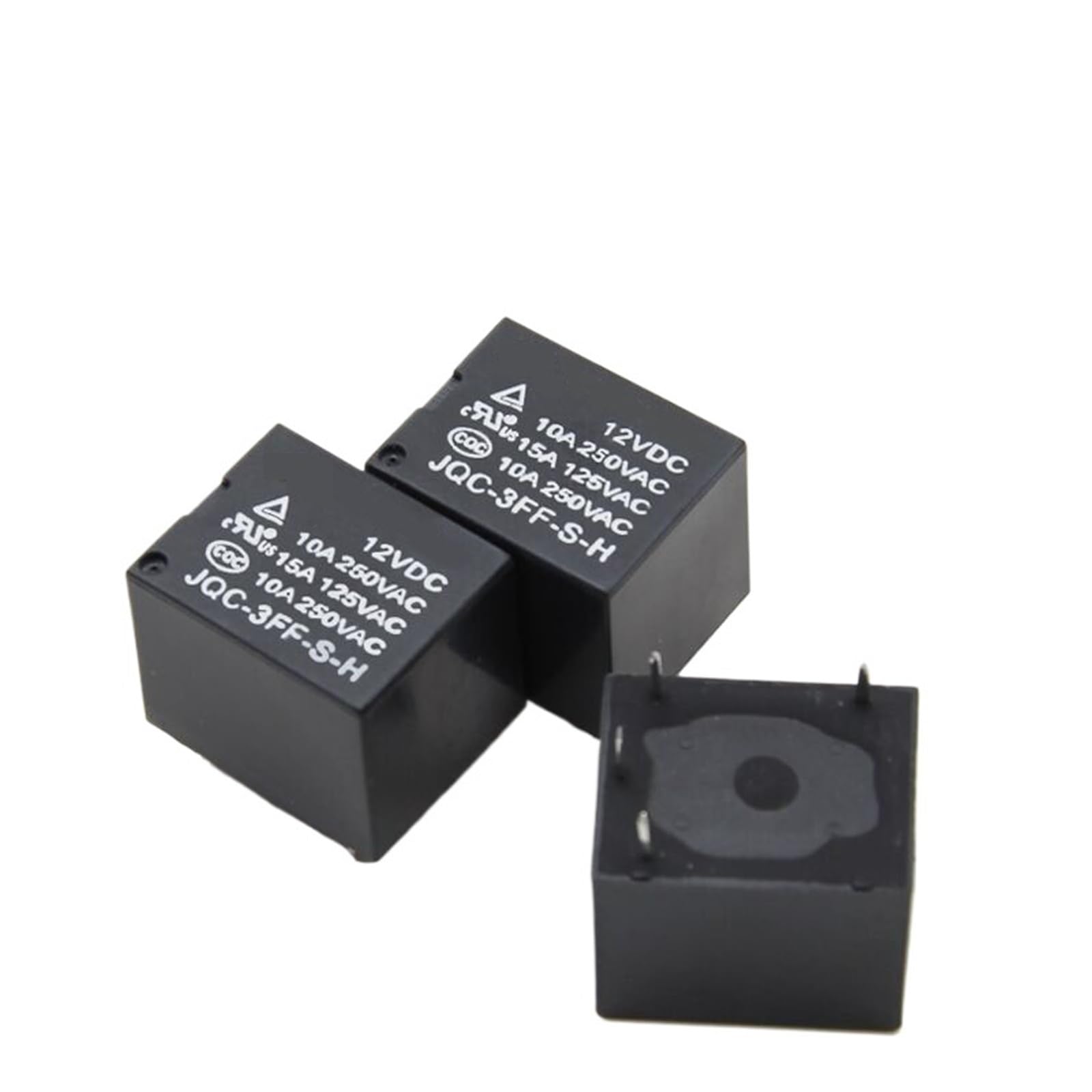 Relé JQC-3FF 12V evita sobrecargas controlando motores y luces con sus 5 pines PCB